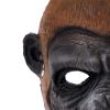 blloocod Lifelike Orangutan Primate Mask for Halloween Costume Parties Festivals Theater Cosplay Half Face Cover view 4