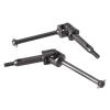 2 Pieces RC Rear Wheel Axle 1:24 Scale Universal Joint Drive Shaft for Micro-B RC Crawler Track Vehicle Replacement Parts view 2