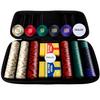 GOODEASY 10g Ceramic Poker Chip Set 300PCS  Professional Casino-Grade Poker Set with 2 Decks of Cards & Lightweight EVA Carrying Case, Ideal for Home Games and Gifts view 1