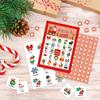 KFNER Christmas Holiday Bingo Game - Winter Bingo Card - 24 Players Bingo Game Set Indoor Outdoor Activities - Christmas, New Year Party Favors Supplies -A12 view 3