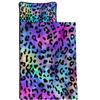 Smell Sunshine Nap Mat - Colorful Starry Sky Leopard Print Sleeping Bag with Removable Pillow- Nap Mat Set for Boys Girls(Leopard Standard) view 2