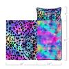 Smell Sunshine Nap Mat - Colorful Starry Sky Leopard Print Sleeping Bag with Removable Pillow- Nap Mat Set for Boys Girls(Leopard Standard) view 3