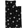 Smell Sunshine Nap Mat - White Graffiti Stars Sleeping Bag with Removable Pillow- Nap Mat Set for Boys Girls(White Graffiti Stars Large) view 2