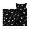 Smell Sunshine Nap Mat - White Graffiti Stars Sleeping Bag with Removable Pillow- Nap Mat Set for Boys Girls(White Graffiti Stars Large) view 3
