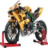 1/6 Scale Alloy Dynamic Motorcycle Model with Realistic Ignition, Smoke Spray, Sound & Light Effects, Collectible Diecast Motorbike for Adult Enthusiasts view 2