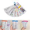 apcans Sight Words Flashcards High Frequency Word Lists Language Learning Tool Educational Toy for Kids and Adults view 2