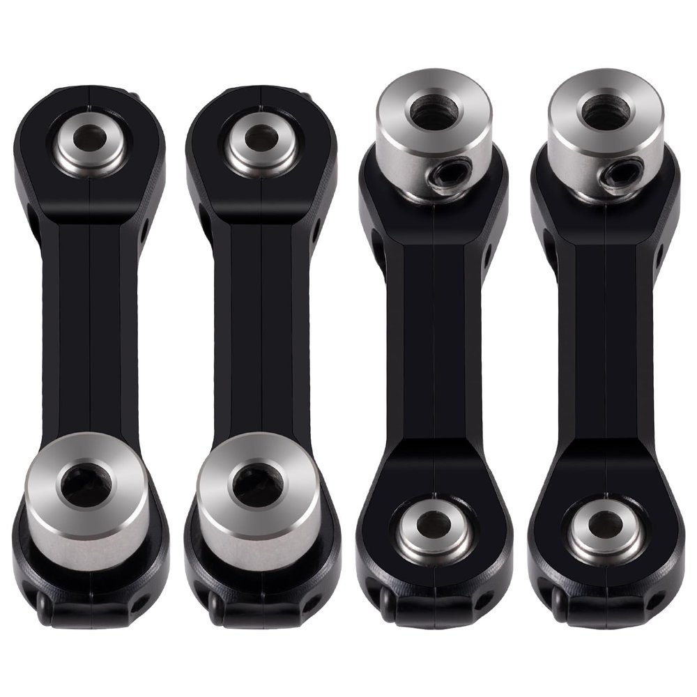 Benedict Harry Alloy Sway Bar Links & Balls for LOSI DBXL 2.0 RC Truck (Black)