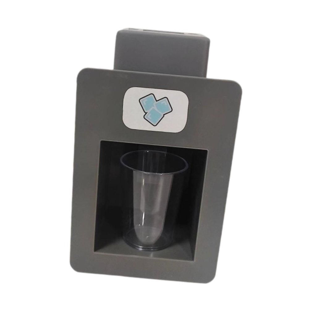 Menolana Pretend Play Ice Maker, Educational Toy for Children with Fake Cubes Ice Dispenser Role Play Fun Improve Hand Eye Coordination for Girls & Boys Gift