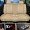 Cscevt Leather Seat Covers for Lincoln Aviator 2026,Premium Car Seat Covers Full Set,Waterproof Car Seat Protectors with Airbag,Comfort Interior Cover Seats for Cars(Beige) view 4