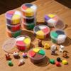Capoda Air Dry Clay 18 pcs DIY Clay Craft Kit Modeling Clays Valentines Day Party Favors for Kids Stocking Stuffers Home School Holiday Classroom Party Activities Supplies view 3