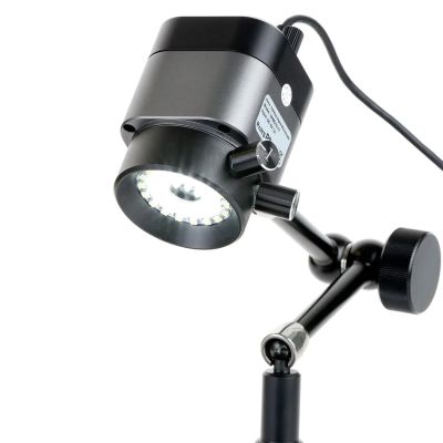1080p 2MP HDMI-Compatible Digital Microscope with 11" Articulating Arm