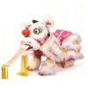 Chinese Lion Hand String Puppet with Rod, Chinese Marionette Lion Ornament Traditional, Asian Figurine Puppet, Pull String P-uppet Marionette P-uppet, for Holiday Party view 1