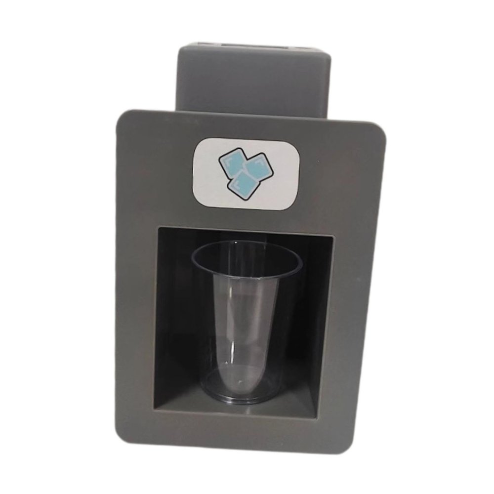 Pretend Play Ice Maker Kitchen Appliance for Children Kitchen Accessory Toy Simulation Ice Dispenser Develop Social Skill Fun
