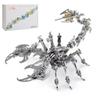 3D Metal Puzzle Scorpion King Model Kit, 200PCS Steampunk Mechanical DIY Assembly Creative Home Desk Decor Craft for Adults & Teens view 4