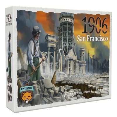 1906 San Francisco - Biberstein Spiele - board game - German