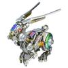 500PCS DIY Assembly 3D Metal Punk Mechanical Rabbit Puzzle Kit, Steampunk Bunny Model Collectible Desk Decor & Creative Easter Gift for Adults & Teens view 1