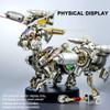 500PCS DIY Assembly 3D Metal Punk Mechanical Rabbit Puzzle Kit, Steampunk Bunny Model Collectible Desk Decor & Creative Easter Gift for Adults & Teens view 4
