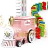 chikro Domino Train Toys Games for Kids - Automated Dominoes-Placing Model Train for Toddlers Age 3-4 Montessori Toys for 3-4 Year Old boy view 1
