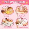 MEIDAYAI 11 PCS Kids Baking Set for Girls, Chef Costume with Adjustable Apron & Hat, Pretend Play Kitchen Toys for Toddlers 3-8, Birthday Xmas Gifts for Little Chefs view 4