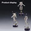 3D Metal Puzzle Mechanical Steampunk Aerospace Rabbit Model with Lights & Stand, 500CS Collectible Desk Decor & Creative for Adults & Teens view 4