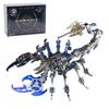 3D Metal Puzzle Scorpion King Model Kit, 200PCS Steampunk Mechanical DIY Assembly Creative Home Desk Decor Craft for Adults & Teens view 1
