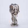 3D Metal Puzzle Skeleton Model Kit, Steampunk DIY Assembly Puzzle with 200+ PCS, Handmade Creative Collectible Desk Ornament & Gift for Adults & Teens view 3