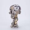 3D Metal Puzzle Skeleton Model Kit, Steampunk DIY Assembly Puzzle with 200+ PCS, Handmade Creative Collectible Desk Ornament & Gift for Adults & Teens view 4