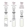 CERES CHILL OG Breastmilk Chiller Bundle with Straw Lid & Infuser & Adapters 1234oz Portable Breast Milk Cooler, Uce Ice or Freeze Color, Per My Last Email Steel view 2