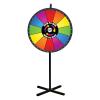 Spin to Win Floor Stand Dry Erase Prize Wheel  36 Inch Spinning Wheel Game, Durable Wood Construction, Balanced for Fair Odds, Trade Show Booth Raffle Event view 1