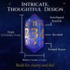 Astrology Dice for Readings  Divination Tools with Planetary Symbols & Zodiac Signs | 6 Mystic Dice | New Age, Witchy | Unique Gift for Women & Men | Ask a Question, Discover The Forces at Play view 2