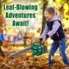 TeganPlay Kids Leaf Blower | Toddler Landscaping Gardening Tools and Equipments | Includes Mask Safety Goggles and Earmuffs view 4
