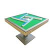 Auto Foldable Mahjong Table for Jewish/Chinese/Japanese/Taiwanese Rules - Ultra Thin Electric Shuffling Machine with 10,000+ Cycles, 42mm Tiles & Chess Mat (Easy Assembly) (Champagne Color) view 1