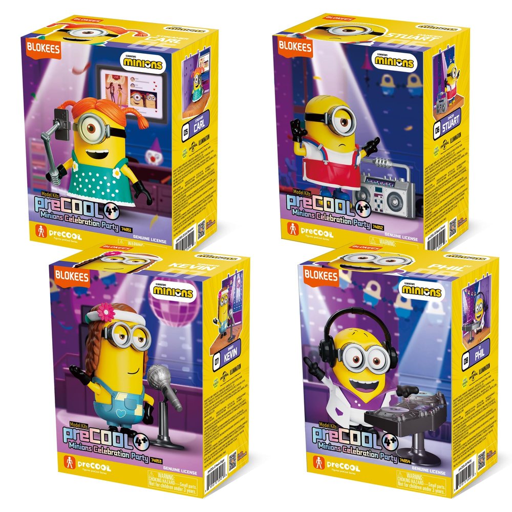 BLOKEES | preCOOL- Minions-Series 2| Celebration Party | Build - Play - Collect
