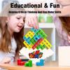 Boobysuu Balance Stacking Attack Block Game, Board Games for 2 Players+ Family Games, Family Travel Party Game for Adult & Kids, Suitable for Kids, Adults, Party, Friends, Team, Pack of 16 view 3