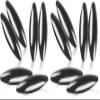 ArtCreativity Magnetic Rattlesnake Eggs, Set of 3 Pairs, Magnetic Fidget Toys for Kids, Rattle Snake Egg Toys with Powerful Magnets, Fun Animal, Zoo, and Safari Birthday Party Favors (Pack of 2) view 1