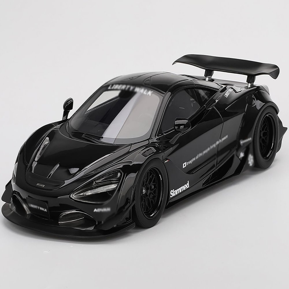 720S Black Tokyo Auto Salon 2024" 1/18 Model Car by Top Speed TS0587