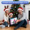 WAYKEE Dance Mat Toys for 3-12 Year Old Girls, Electronic Dance Pad with Light-up LED Wireless Bluetooth & 5 Game Modes, Christmas Birthday Toys Gifts for 3 4 5 6 7 8 9 10+ Year Old Girls view 2