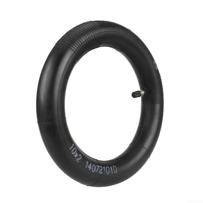 10X2 Thickened Straight Valve Inner Tube For Electric Scooters Strollers And Bikes Butyl Rubber Puncture Resistant Shock Absorbing Weather Resistant Designed For 36 PSI Inflation(10 * 2 Black)