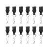 Parts For MJX For Hyper Go 16208 16209 16210 For SCY 16101 For HBX 16889 1/16 12pcs M001 Body Shell Clip Pin With Fixing Mount RC Car Parts Accessories view 1
