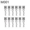 Parts For MJX For Hyper Go 16208 16209 16210 For SCY 16101 For HBX 16889 1/16 12pcs M001 Body Shell Clip Pin With Fixing Mount RC Car Parts Accessories view 2