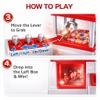 Japard Claw Machine for Kids, Mini Candy Vending Machine, Manual Arcade Game with Adjustable Sound, Candy Grabber Prize Dispenser, Gifts for Girls Boys Party Special Event view 3
