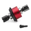 1/7 RC Car Differential 35+8T Gear Ratio Assembly Easy to Install Aluminum Alloy Component 1.1 Module Differential Gear, Red view 4