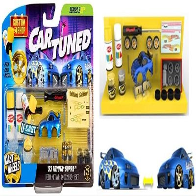 1:64 Diecast Custom Model Kit Compatible with Toyota Supra Custom Shop Castworks Series 2 Limited Edition by CarTuned