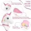 FUNLIO Unicorn Baby Rocking Horse for Toddlers 1-3 Years, Rainbow Fairy Unicorn Rocking Horse, Stuffed Ride-on Animal Rocker, Easy to Assemble, CPC & CE Certified-Small view 2