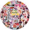 100pcs Chainsaw Anime Man Stickers Mixed Pack Cartoon Characters Decals Cartoon Anime Sticker for Teens Waterproof Stickers for Water Bottle Laptop Luggage Helmet Skateboard Guitar (Chainsaw100) view 1