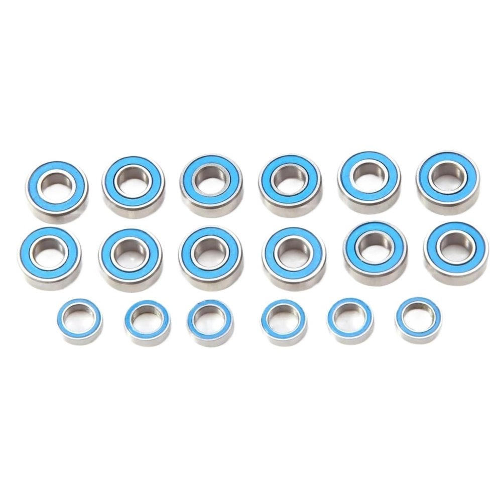 Parts For Tamiya M-05 M-06 M05 M06 18PCS Rubber Sealed Ball Bearing Kit RC Upgrades Parts Accessories