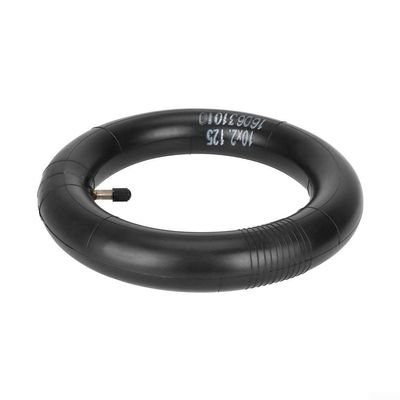 10X2 Thickened Straight Valve Inner Tube For Electric Scooters Strollers And Bikes Butyl Rubber Puncture Resistant Shock Absorbing Weather Resistant Designed For 36 PSI Inflation(10 * 2.125 Black)