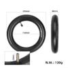 10X2 Thickened Straight Valve Inner Tube For Electric Scooters Strollers And Bikes Butyl Rubber Puncture Resistant Shock Absorbing Weather Resistant Designed For 36 PSI Inflation(10 * 2.125 Black) view 3