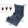 Guohetuk Interlocking Display Base Transforming Robot Rack Easy to Install Showcase Machine Nest DIY Model Kit Display Stand Organizer, HG RG Model Stand view 3