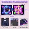 Dance Mat Toys for 3-12 Year Old Girls Boys, Dance Mat for Kids with Light Up 12-Buttons & 5 Game Modes, 2 Player Electronic Dance Pad Toys, Birthday Xmas Gifts for 3 4 5 6 7 8 9 10+ Year Old Kids view 3